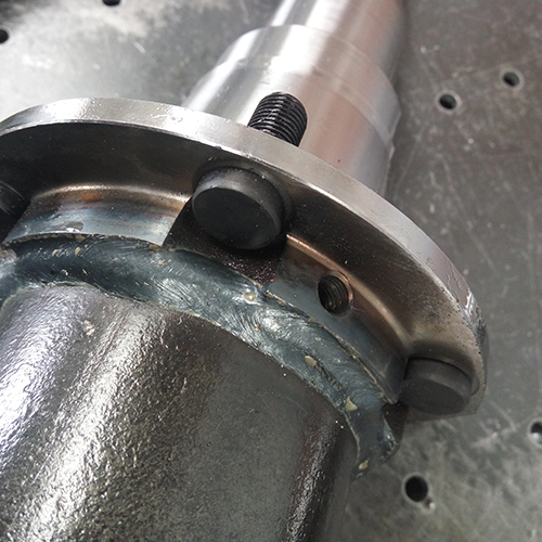 shaft head for trailer