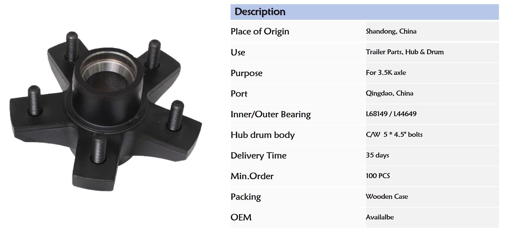 3500 LB-5 X 4.5 Trailer Axle Kit.jpg