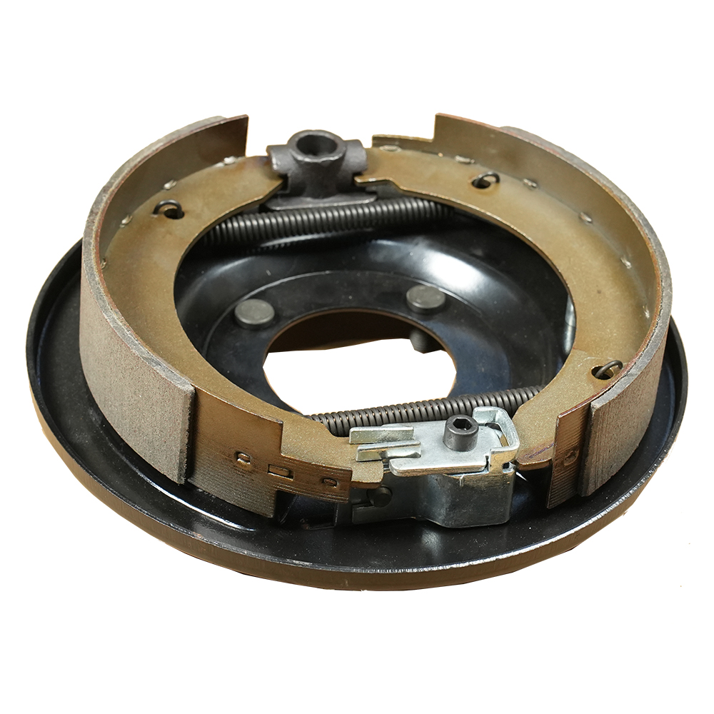 9" Mechanical Drum Trailer Backing Plate With Brake Shoes