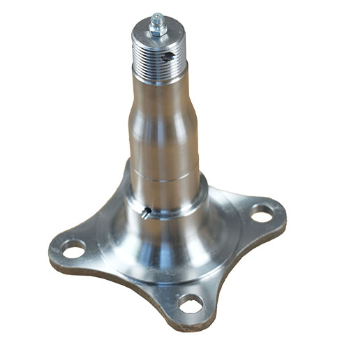 Weld-On Spindle With Flange for 3500 lb Trailer Axles
