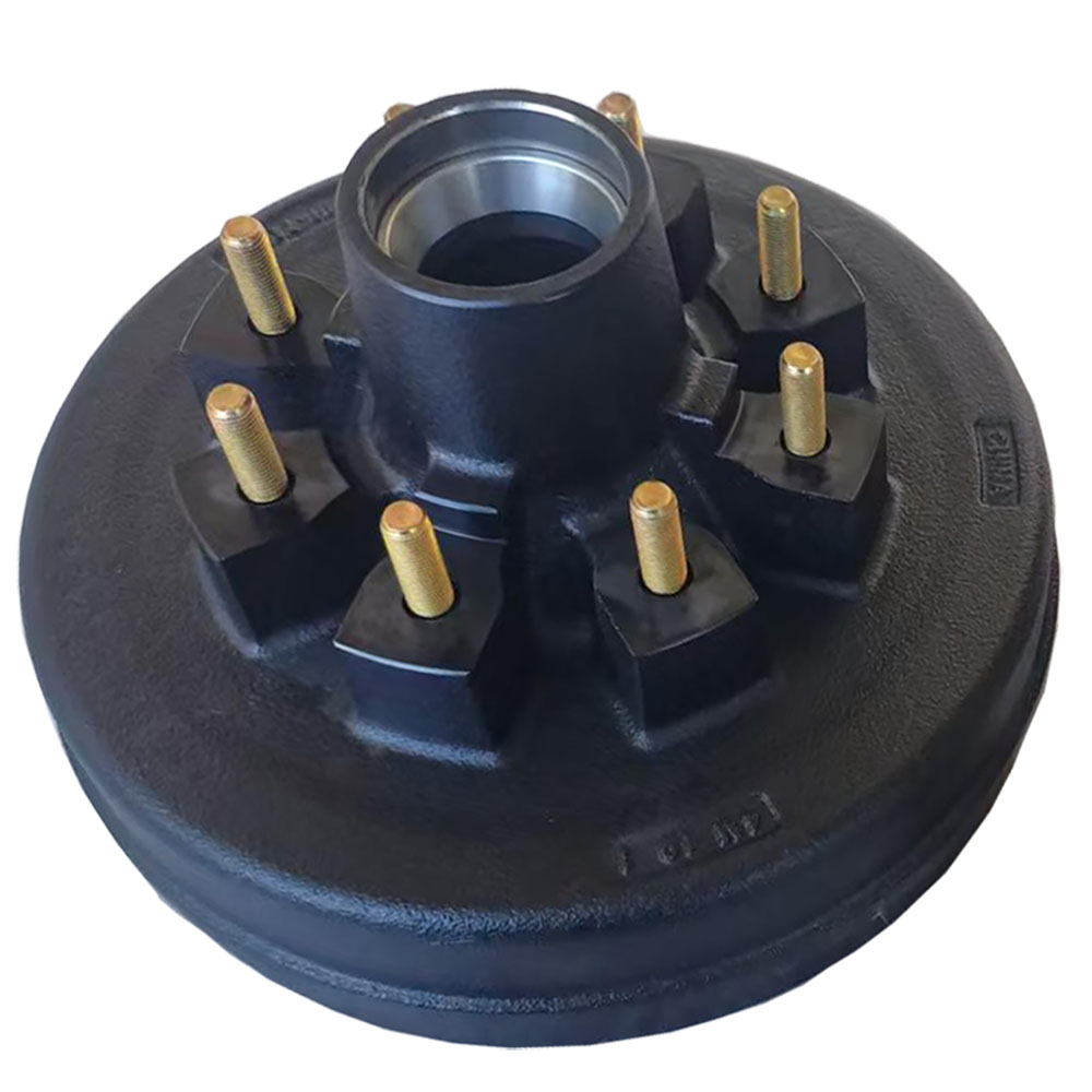  8-6.5" Bolt 12" Trailer Hub/Drum for a 7,000 lbs axle
